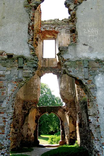 Zamek w Bodzentynie. 