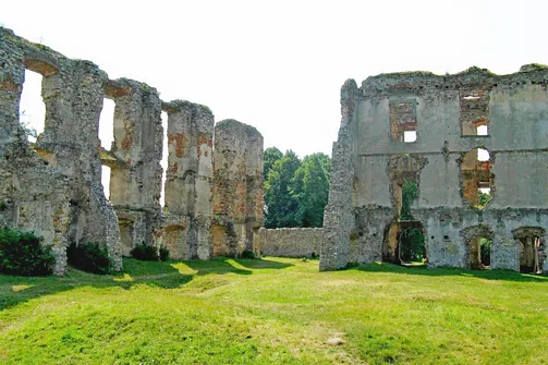 Zamek w Bodzentynie. 