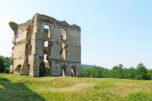 Zamek w Bodzentynie. 