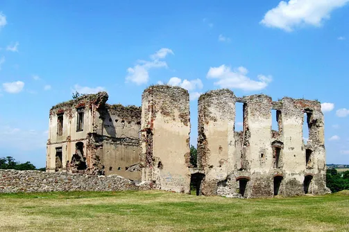 Zamek w Bodzentynie. 