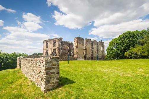 Zamek w Bodzentynie. 