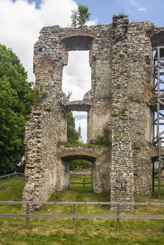 Zamek w Bodzentynie. 