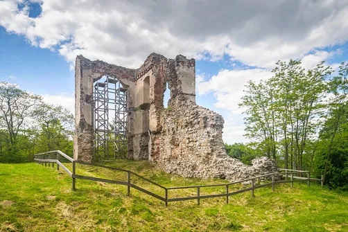 Zamek w Bodzentynie. 