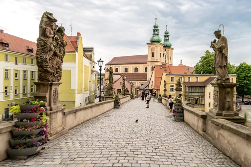 Kłodzko. Most św. Jana w Kłodzku