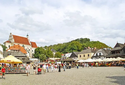Kazimierz Dolny - atrakcyjne miasto nad Wisłą