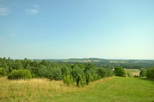 Miedzianka widziana z Grząb Bolmińskich