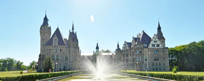 Pałac w Mosznej - bajkowy zabytek Opolszczyzny