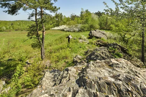 Widok na okolicę z Diabelskiego Kamienia