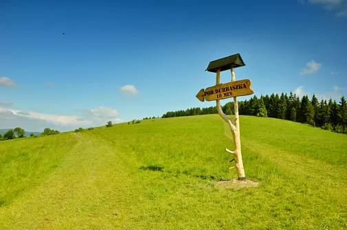 Droga do schroniska pod Durbaszką