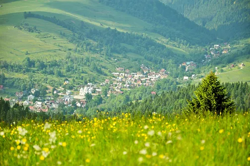 Szlachtowa widziana z Durbaszki