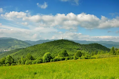 Kolejny raz widok na Jarmutę