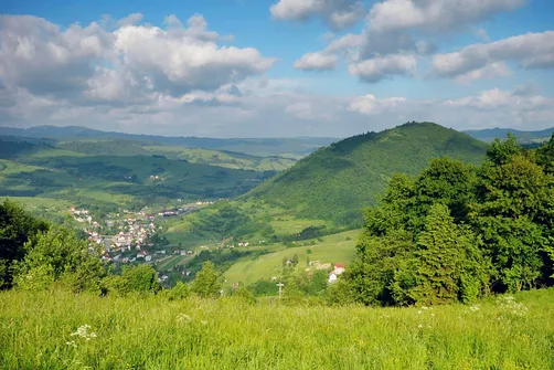 Jarmuta widziana spod Palenicy