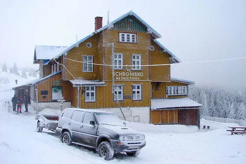 Śnieżnik – zimowe wejście z Międzygórza