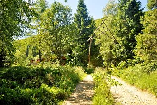 Krzemieniec - szczyt z trójstykiem granic w Bieszczadach