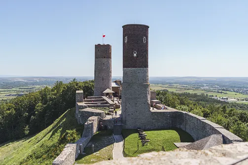 Zamek Królewski w Chęcinach - ruiny z przełomu XIII i XIV wieku
