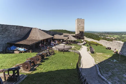 Zamek Królewski w Chęcinach. 