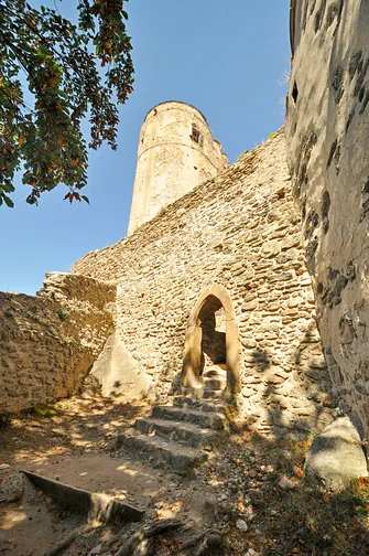 Zamek Chojnik - ruiny zamku w Jeleniej Górze