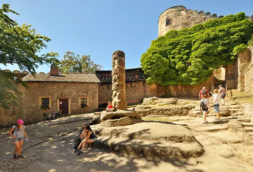 Zamek Chojnik - ruiny zamku w Jeleniej Górze