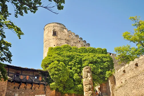 Zamek Chojnik - ruiny zamku w Jeleniej Górze