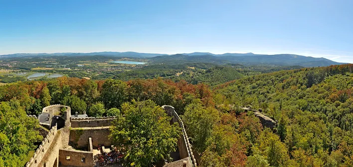 Zamek Chojnik - ruiny zamku w Jeleniej Górze
