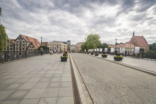 Most nad Brdą - ul. Mostowa