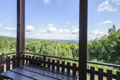 Jaworzyna Krynicka w Beskidzie Sądeckim