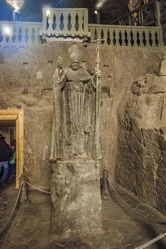 Zabytkowa kopalnia soli kamiennej w Wieliczce