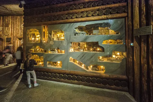 Zabytkowa kopalnia soli kamiennej w Wieliczce