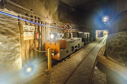 Zabytkowa kopalnia soli kamiennej w Wieliczce