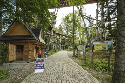 Wieża widokowa w Krynicy-Zdroju