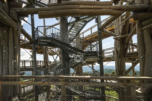 Wieża widokowa w Krynicy-Zdroju