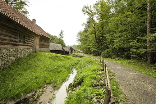 Sądecki Park Etnograficzny - największy małopolski skansen architektury drewnianej