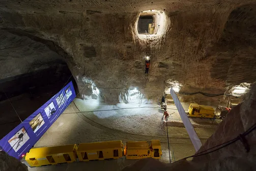 Kopalnia Soli w Kłodawie z najgłębiej położoną trasą turystyczną w Polsce