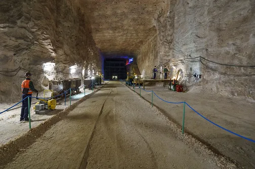 Kopalnia Soli w Kłodawie z najgłębiej położoną trasą turystyczną w Polsce