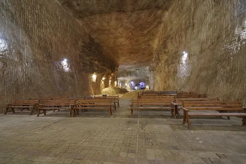 Kopalnia Soli w Kłodawie z najgłębiej położoną trasą turystyczną w Polsce