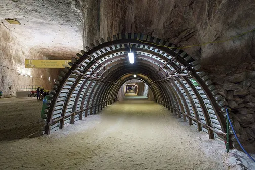 Kopalnia Soli w Kłodawie z najgłębiej położoną trasą turystyczną w Polsce