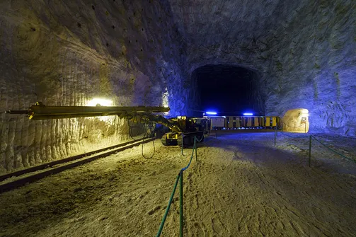 Kopalnia Soli w Kłodawie z najgłębiej położoną trasą turystyczną w Polsce