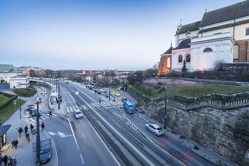 Warszawa - wieczorny spacer po Śródmieściu