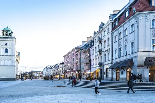 Warszawa - wieczorny spacer po Śródmieściu