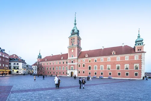 Warszawa - wieczorny spacer po Śródmieściu