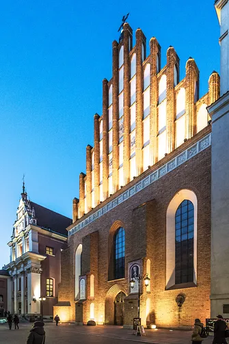 Warszawa - wieczorny spacer po Śródmieściu