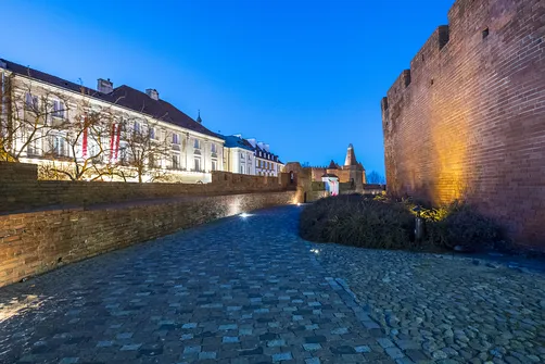 Warszawa - wieczorny spacer po Śródmieściu