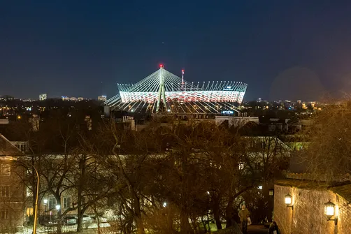 Warszawa - wieczorny spacer po Śródmieściu
