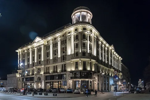 Warszawa - wieczorny spacer po Śródmieściu