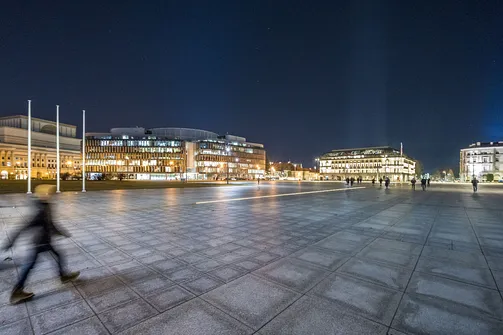 Warszawa - wieczorny spacer po Śródmieściu