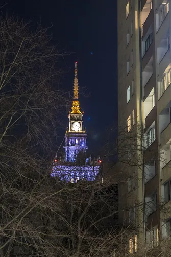 Warszawa - wieczorny spacer po Śródmieściu