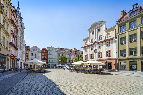 Kamienice na rynku w Świdnicy