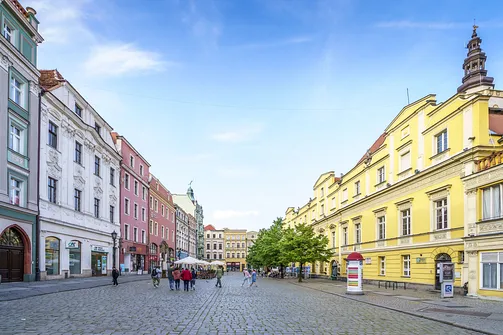 Kamienice na rynku w Świdnicy