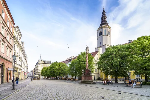 Wieża ratusza w Świdnicy