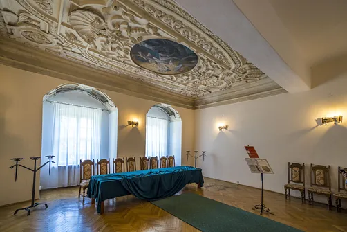 Zamek w Oleśnicy - Sala Karola II